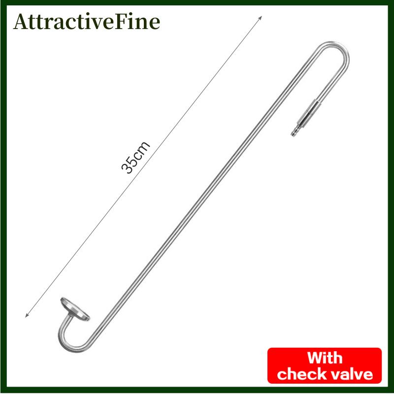 AttractiveFine Zrdr Aquarium CO2 Máy phun sương CO2 khuếch tán gương 304 thép không gỉ áp lực giảm solenoid van Refiner cho thực vật thủy sinh tăng trưởng Fish Tank CO2 Refiner - 7