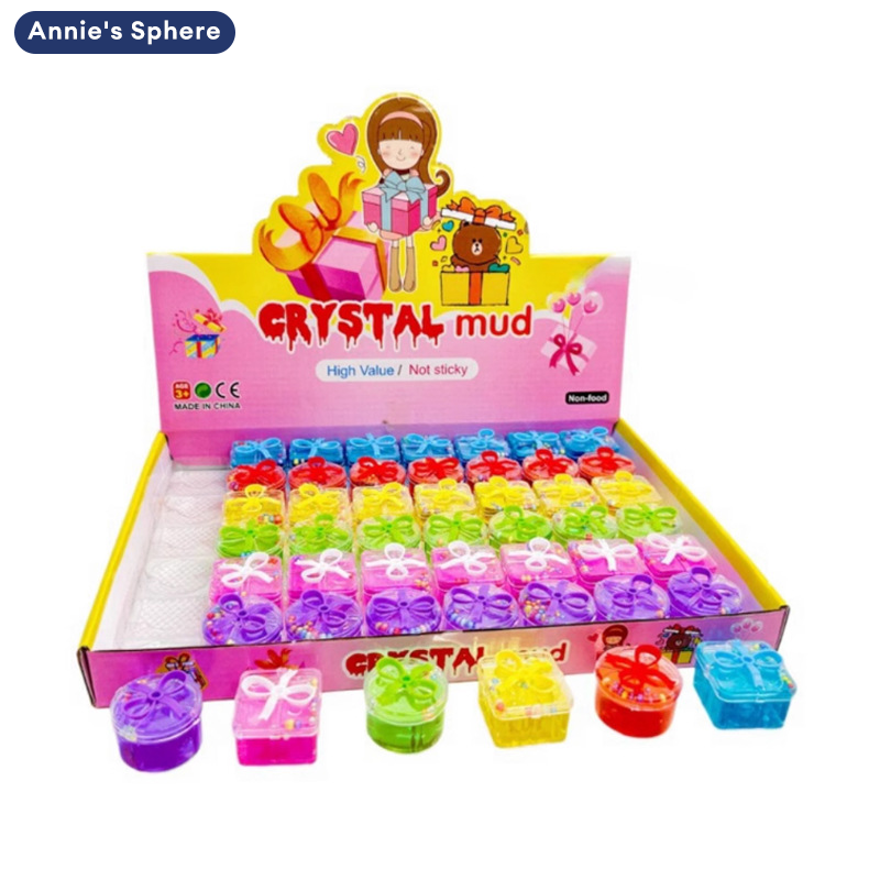 Annie's Sphere Crystal Gift Set for Kids - Fun to Play with Yourself. Brightly Colored Silicone Bubble Toys Creative Prizes for Students ราคา 18 บาท*ส่งฟรี