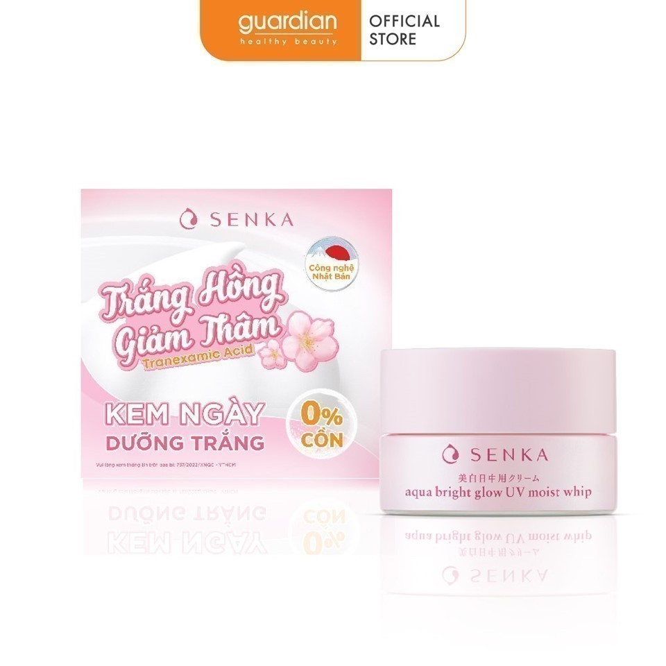 Kem Dưỡng Trắng Da Chống Nắng Ban Ngày Senka White Beauty UV Cream Spf25 Pa++ (50g)