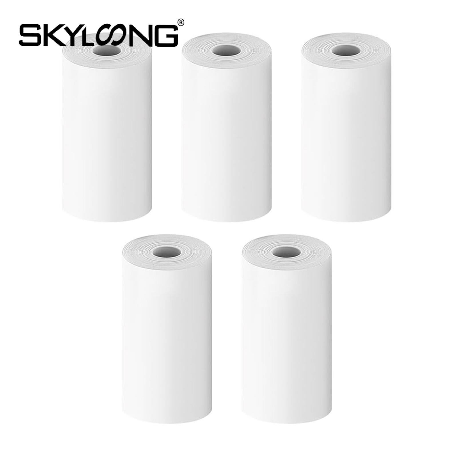 Skyloong Thermal Coating Refill Paper Instant Camera Refill Printing Paper 5/10pcs Kids Instant Camera Print Refill Paper Eco-friendly Thermal Paper Rolls for Easy Photo Printing Universal Odor-free - ยี่ห้อ Skyloong ราคา 132 บาท*ส่งฟรี