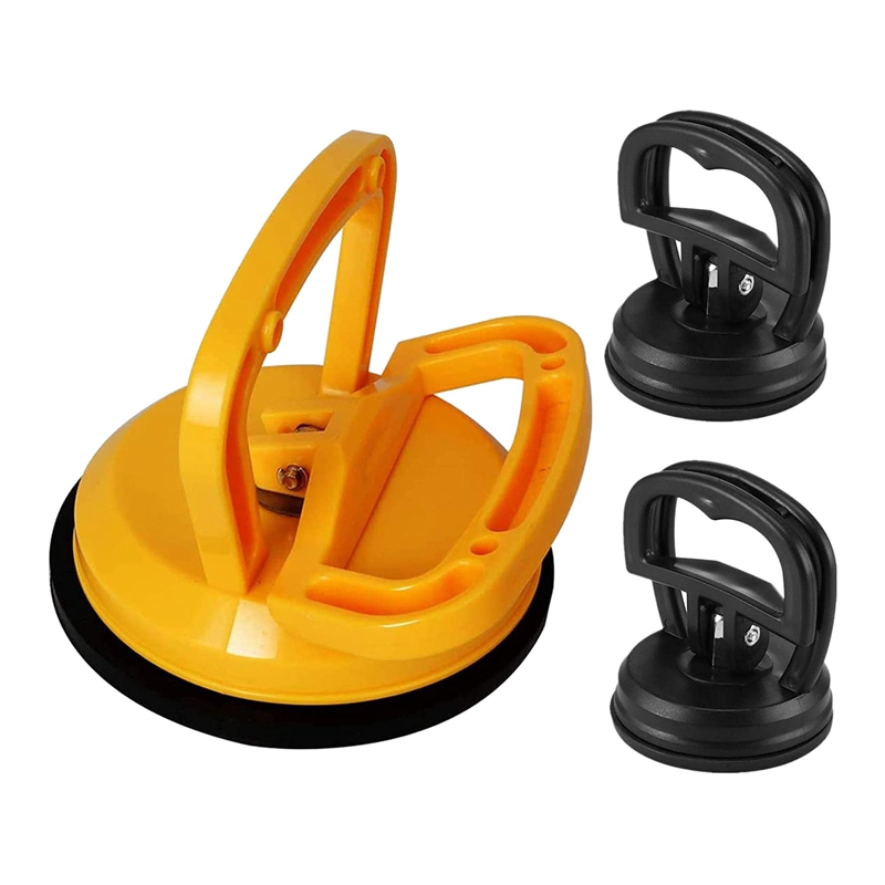 3Pcs Dent Puller Handle Lifter Car Dent Puller Suction Cup Dent Remover Tools Suction Cup Lifter for Car Dent Repair