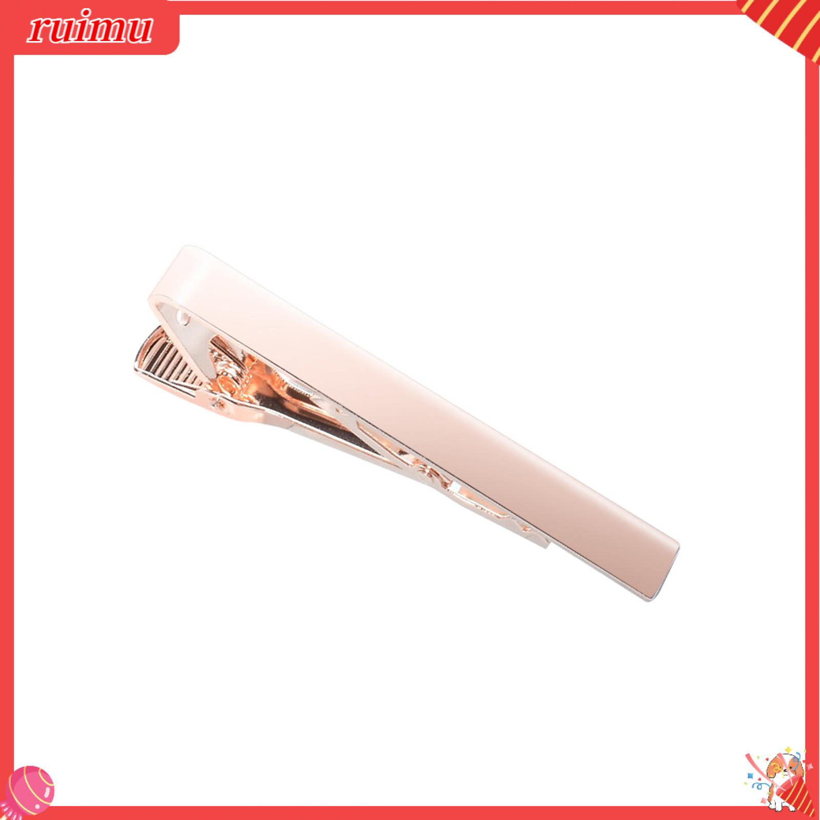 Ruimu Người Đàn Ông Tie Clip Không-Fading Tie Clip Người Đàn Ông Của Đồng Tie Clip bề mặt mịn Có Thể Tháo Rời doanh nhân và đám cưới Phụ Kiện Linh Hoạt dây nơ Trang Phục Pin Và Bền Cho Chính Thức Và Giản Dị Mặc