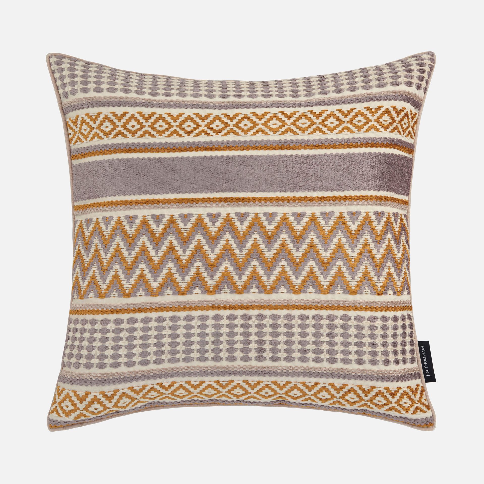 Zig Zag Chenille Cushion Cover 18" - Grey ราคา 1,500 บาท*ส่งฟรี