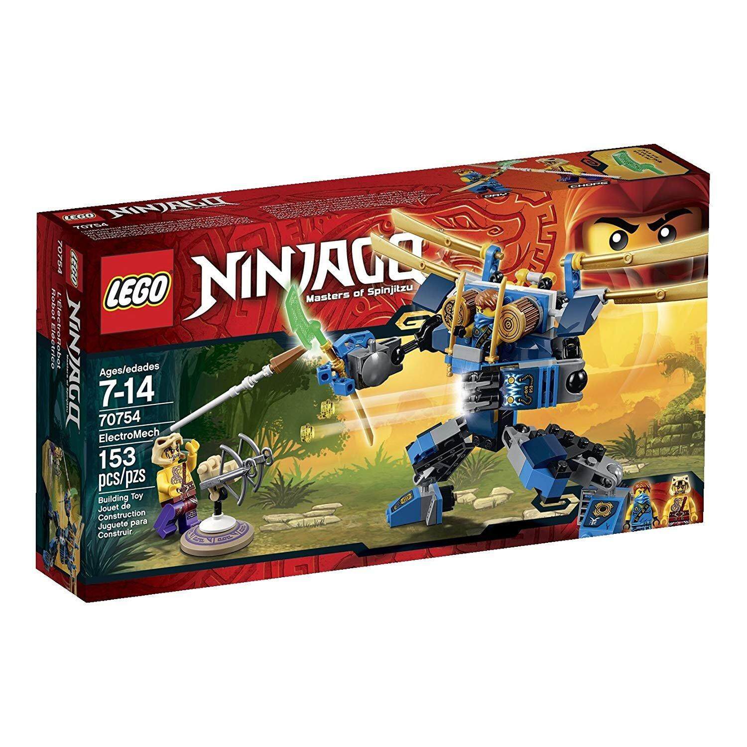 LEGO 70754 Ninjago ElectroMech Toy  153pcs 7+ lego lắp ráp khổng lồ
