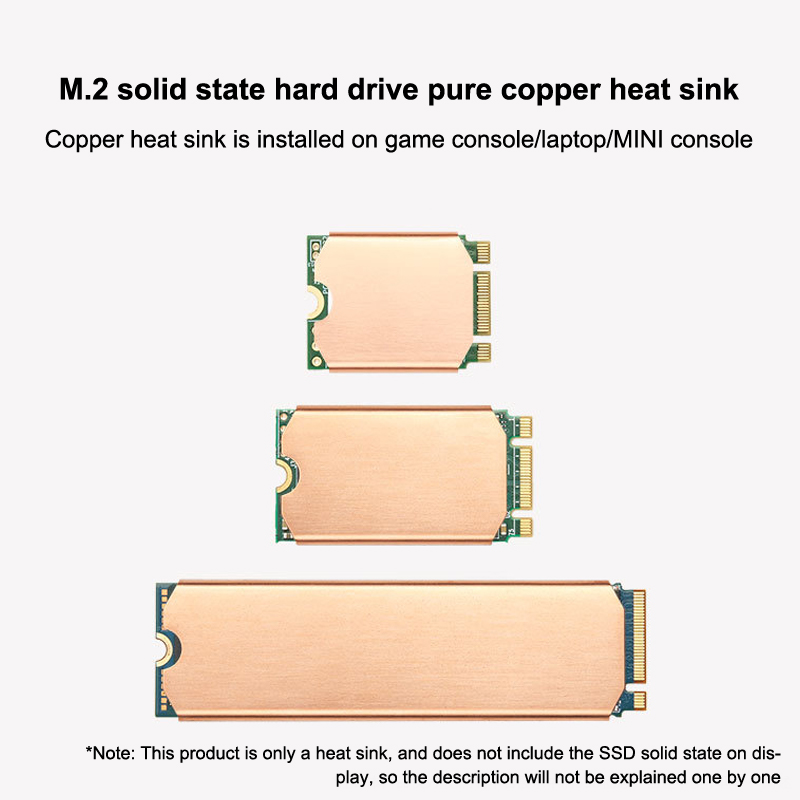 YAFEN 1Set M.2 NVME 2280 2242 2230 SSD Heatsink PS5 Radiator Solid State Drives Cooler For Laptop PC M2 2280 NGFF PCI-E SSD Harga 14 Ringgit*Penghantaran Percuma