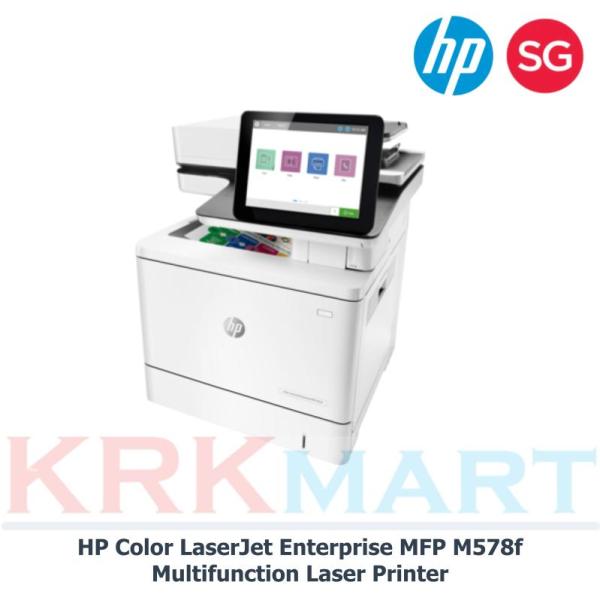 HP Color LaserJet Enterprise MFP M578f Multifunction Laser Printer Singapore