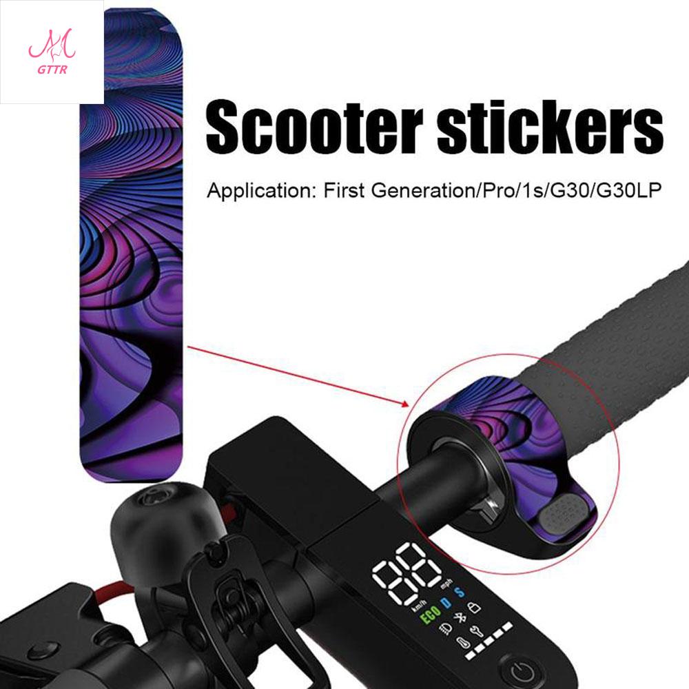 GTTR Đối với xe tay ga Xiaomi M365 Phụ kiện xe tay ga Xe điện Hình dán ngón tay tay ga xe tay ga Hình dán xe tay ga Bộ phận xe tay ga Nhãn dán bảo vệ