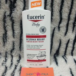 Sữa tắm chàm cho bé Eucerin Baby Eczema Relief Cream Body Wash 400ml USA thumbnail