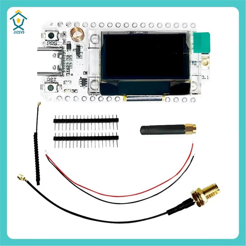 [JvZEvd] LoRa V3 Dev-Board Dual Antenna Integrated WiFi Bluetooth, 0.96-Inch OLED Display, Type-C Interface for Meshtastic IoT Projects Giá 790,600 Đồng*Miễn phí vận chuyển