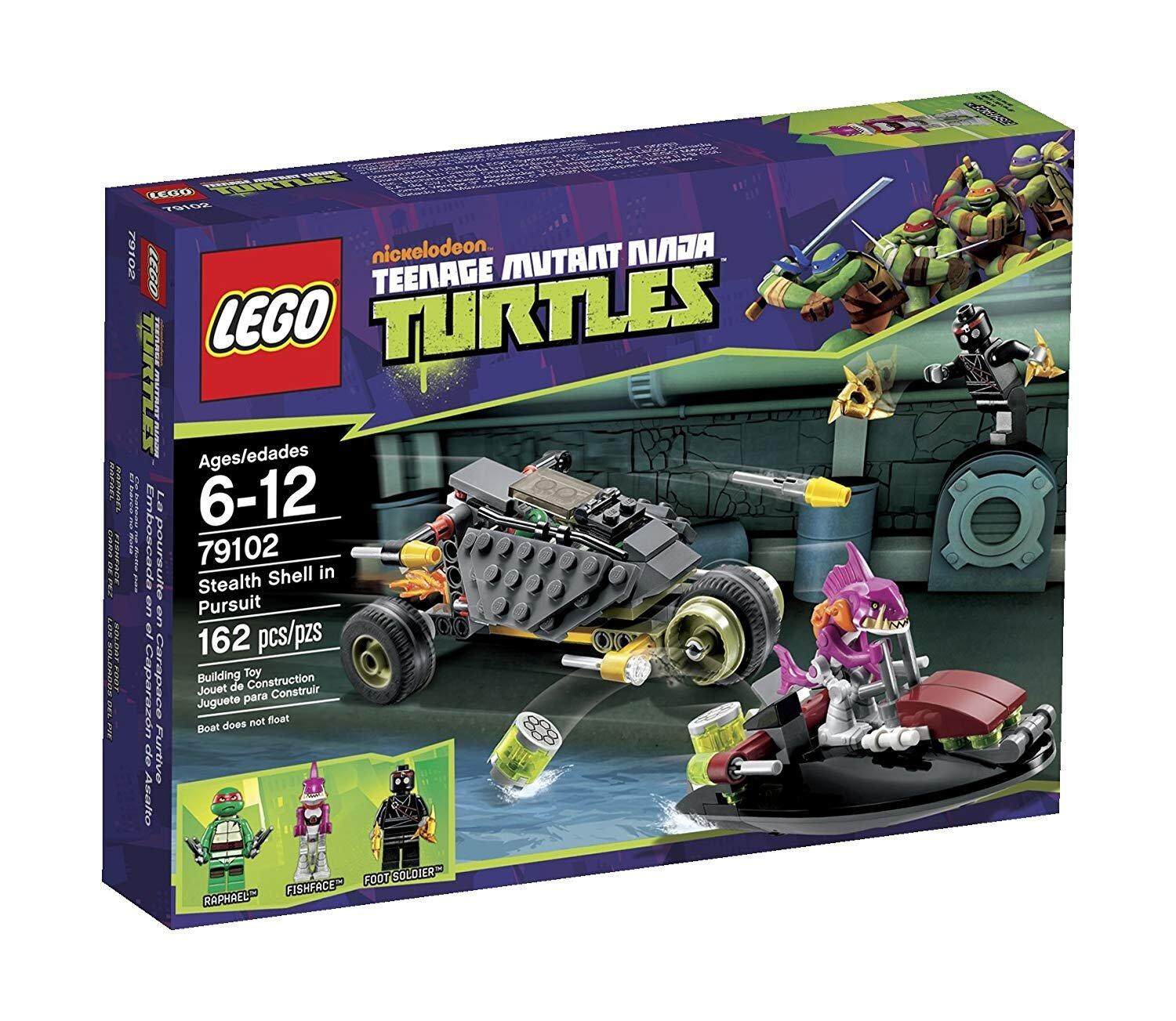 LEGO 79102 Teenage Mutant Ninja Turtles Stealth Shell in Pursuit 162pcs 6+ Đồ Chơi Lắp Ráp lego Hoà