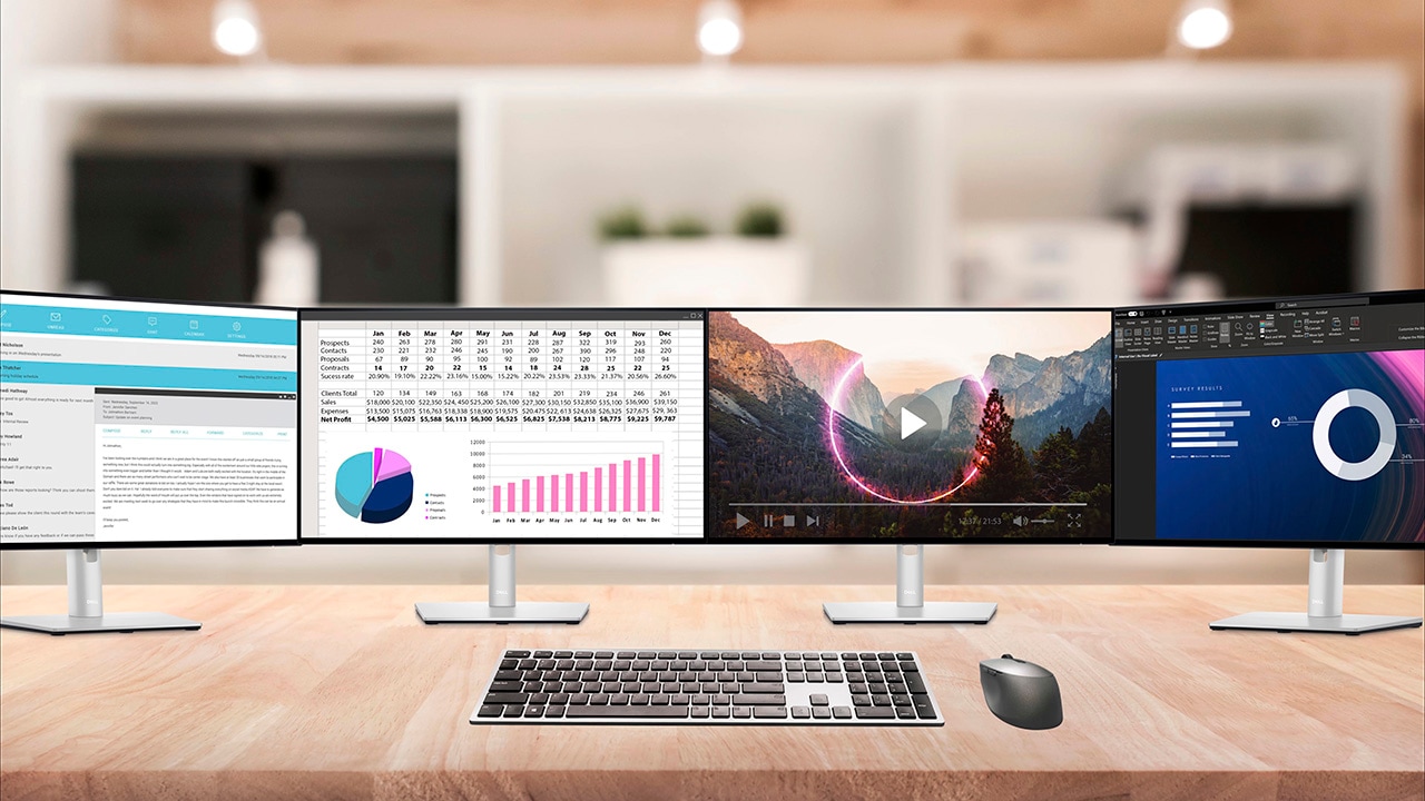 4 Partitions, 1 Monitor 4 Partitions, 1 Monitor