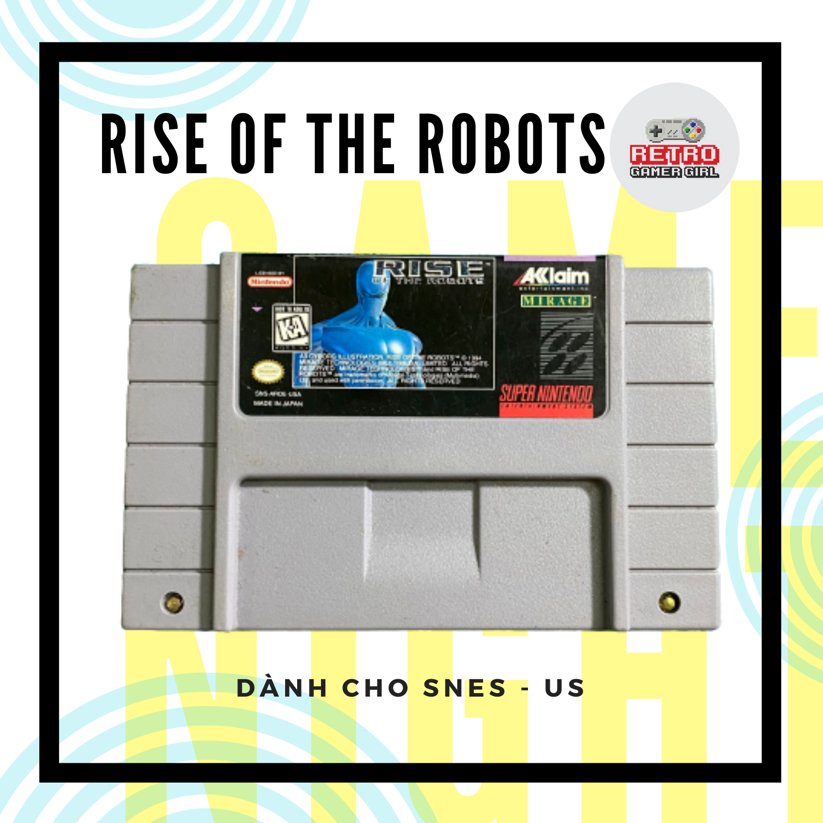 Băng game Rise of the Robots SNES