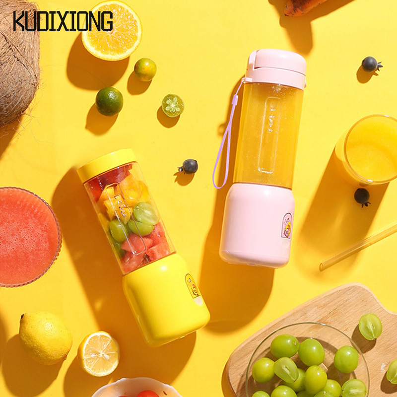 Kudixiong Máy ép trái cây hộ gia đình cốc nước ép điện xách tay nhỏ Máy ép trái cây loại nhỏ đa chức năng máy ép trái cây