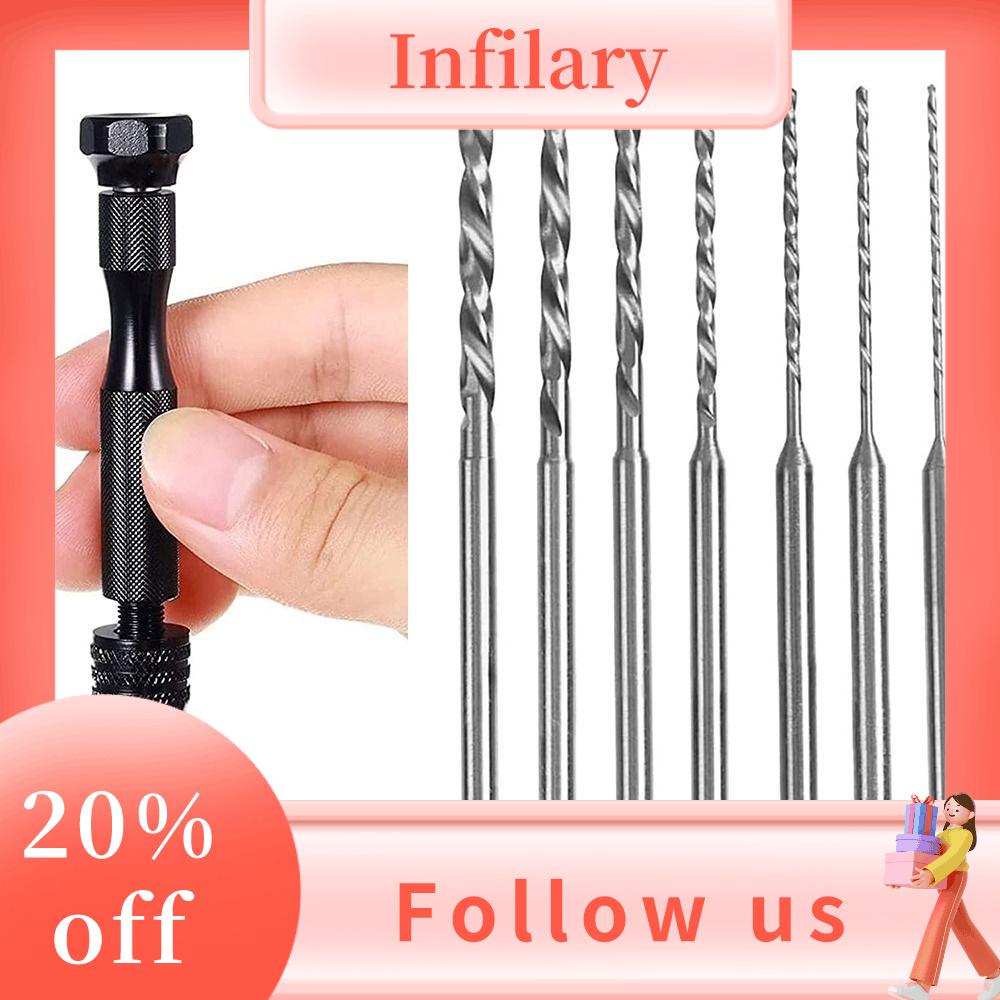 Infilary 2.35 chuôi mũi khoan xoắn siêu nhỏ hss mũi khoan nhỏ đa chức năng dụng cụ khoan gỗ