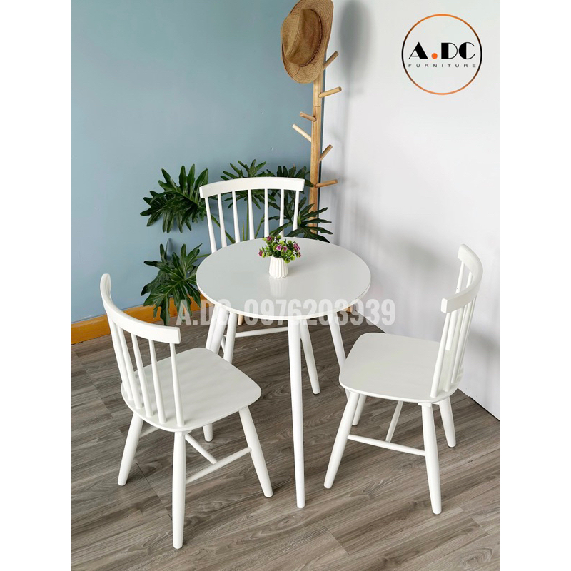 Bàn tròn bằng gỗ, Bàn ăn gỗ Bàn cafe gỗ, Bàn tròn gỗ, Bàn tròn chân gỗ