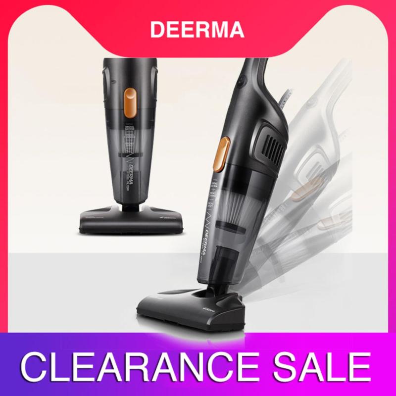Deerma DX115C Handheld Stick 2IN1 Vacuum Cleaner with HEPA Filter For Mattress Sofa Keyboard Floor Office Singapore