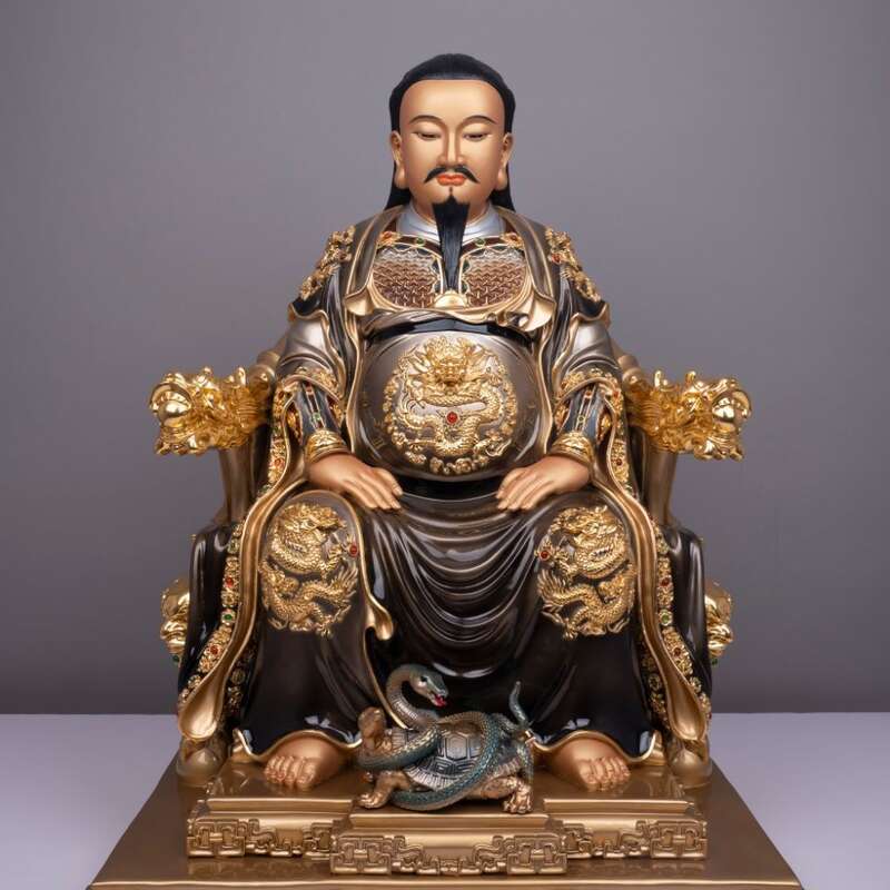 [Hoàn hảo] Hoàng Đế Zhenwu Xuantian Thờ Thần Nguyên Chất Tượng Đồng Nhà Thượng Đạo Núi Xuanwu Trang Trí Tổ Tiên Đồ sưu tầm-Bảo hành 2 năm Giá 45,018,000 Đồng*Miễn phí vận chuyển