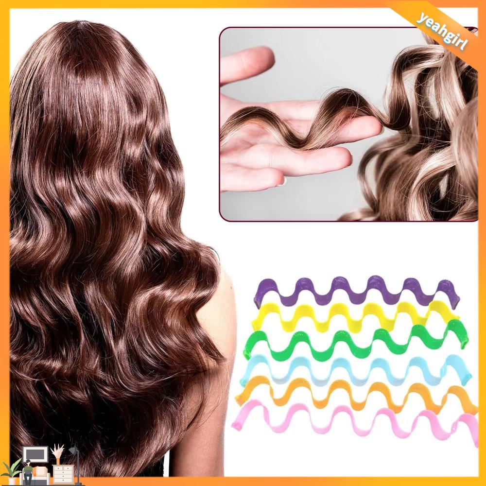 YEAHGIRL Máy tạo hình sóng Máy uốn tóc không  30cm Thanh uốn tóc Que lăn  Dụng cụ tạo kiểu tóc Thanh uốn Dành cho Nữ