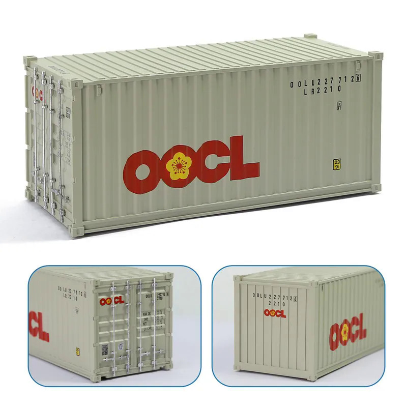 -A1 đơn vị evemodel O quy mô 20ft Container vận chuyển 20 hộp chở hàng c4320 mô hình tàu hỏa