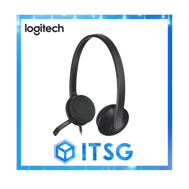 Logitech H340 USB Headset (Local 2 Yr Warranty) Singapore