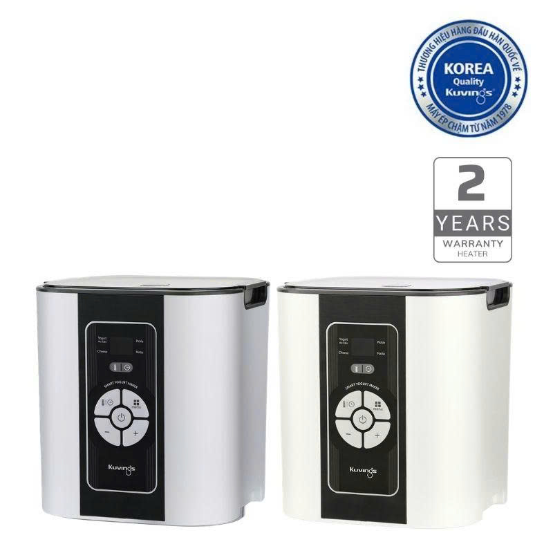 Máy làm sữa chua thông minh 9 trong 1 Kuvings KGY-881CB, màu bạc