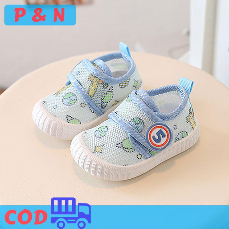 P&N Trẻ Em Của Giày Thể Thao Bé Giày Trẻ Em Của Lưới Thoáng Khí Trẻ Mới Biết Đi Giày Giày Giản Dị Mới Cho Bé Trai Và Bé Gái