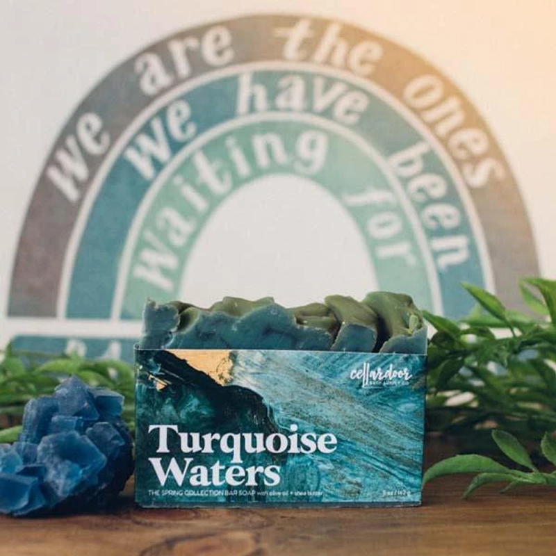 Buy Turquoise Waters Bar Soap by Cellar Door Bath Supply Co. Singapore