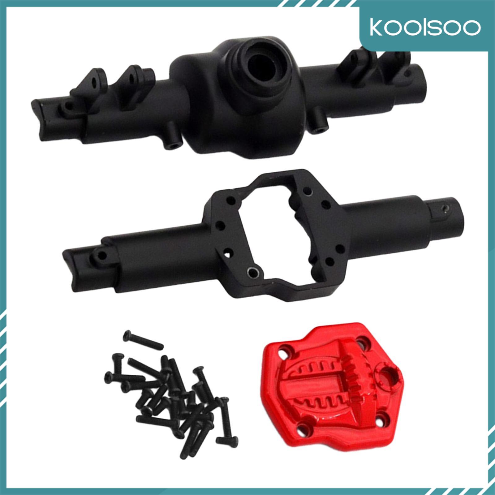 Koolsoo 1/12 phía trước phía sau trục nhà ở linh kiện RC cho mn128 mn86 Phụ kiện tự làm