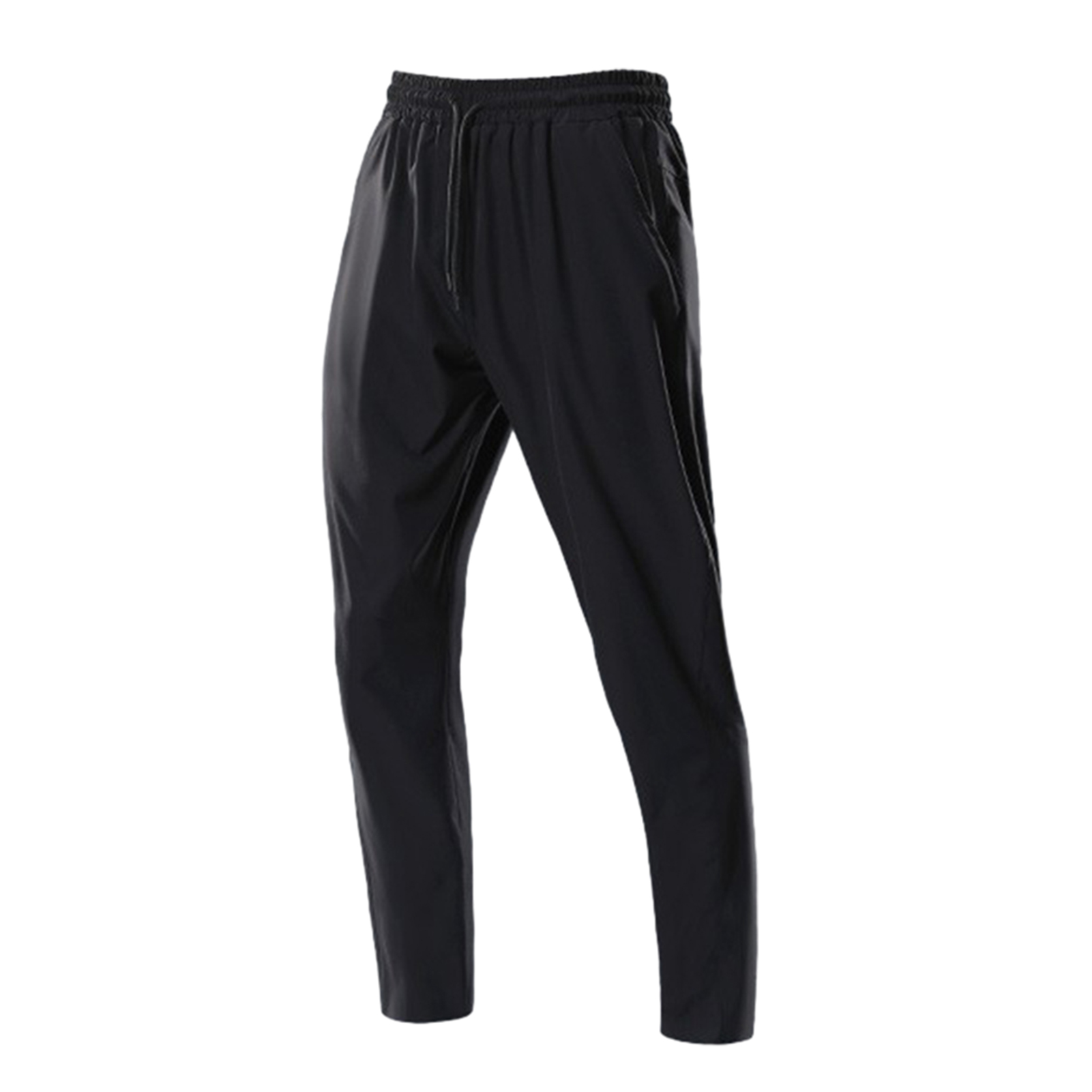 UHH Men Casual Trousers Regular Style Men Pants Men's Casual Jogger Pants Quick-dry Breathable Sportswear with Pockets Elastic Waist Running Sweatpants Lightweight Fitness Gym Trousers for Outdoor