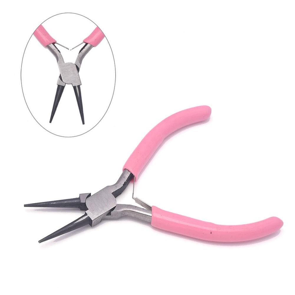 Mini Non-slip Hand Pliers Multi-function Manual Round Pliers Small Nose Pliers Tool Q4B6