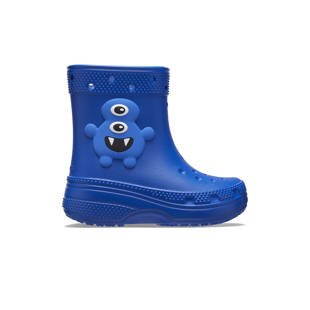 Giày Boot Trẻ Em Crocs Toddler Classic I Am Monster - Blue Bolt