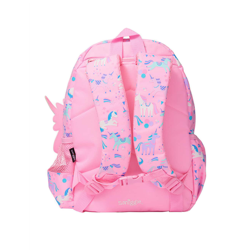 Smiggle Glide Junior Hoodie Backpack Pink - IGL441242PNK