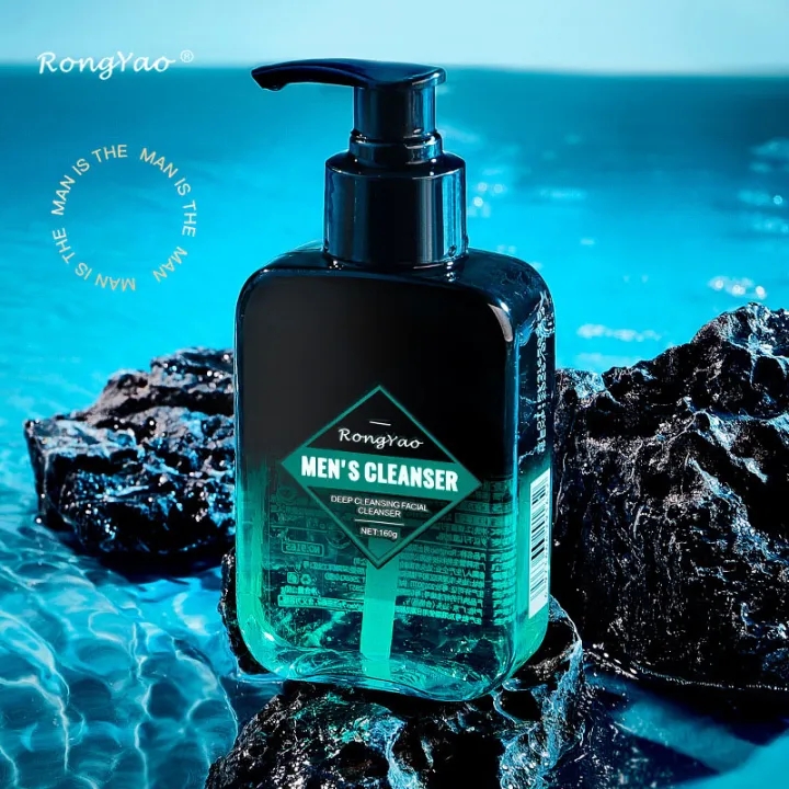 Sữa Rửa Mặt Nam Da Dầu Mụn 3 trong 1, Sạch Nhờn Giảm Mụn, Dưỡng Sáng Da, Giảm Thâm Mụn 160g/chai
