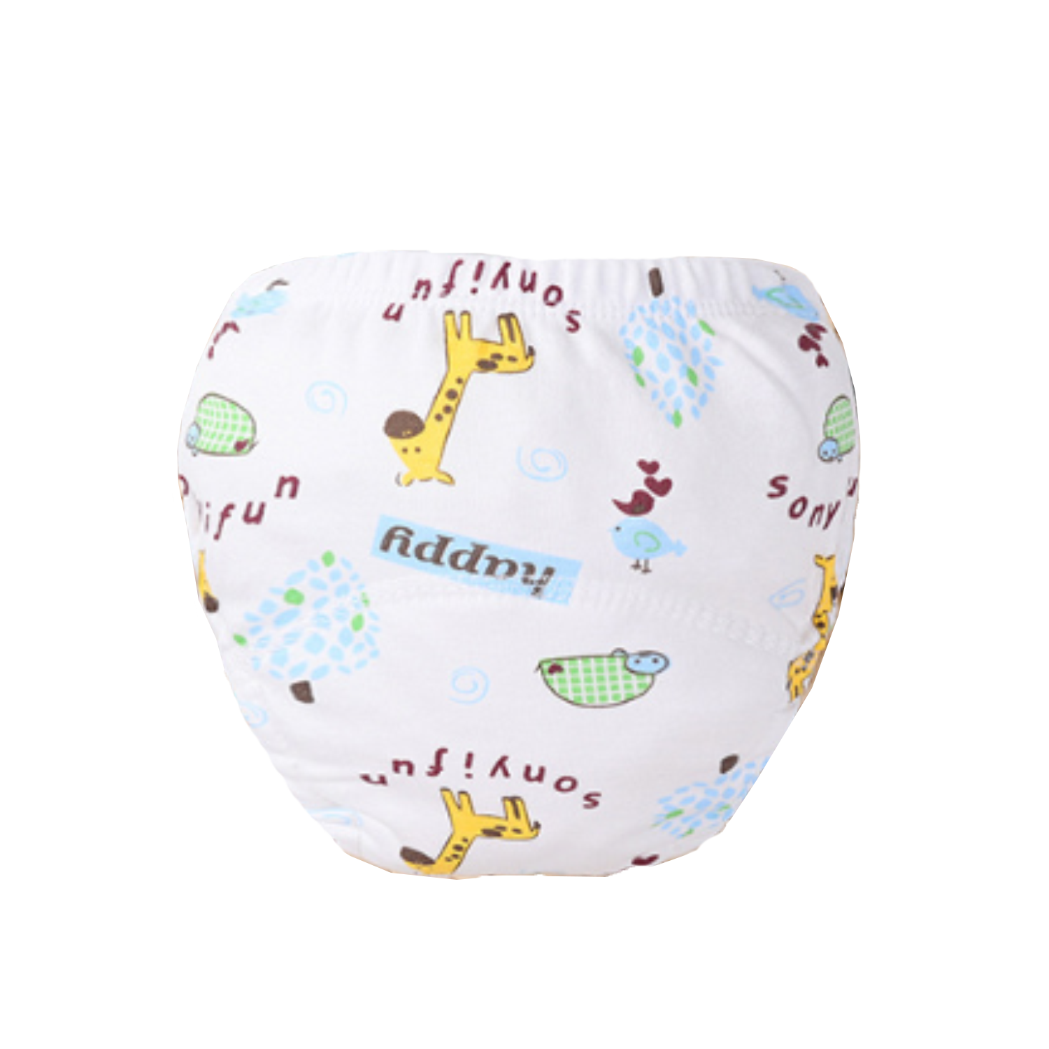 👶🏻Woobbies Kids Potty Training Pants Baby Washable Underwear Reusable Toilet Cloth Diaper Pant Seluar Kencing Bayi