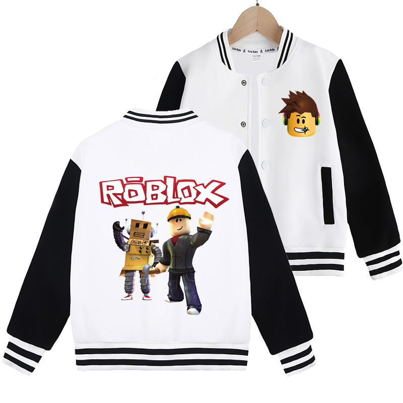 [txma] Roblox Child Coat Creativity Boy Game Cartoon Print Leisure Anime Baseball Uniform Loose Jacket Fashion Leisure Couple Clothes ราคา  1,708 บาท*ส่งฟรี