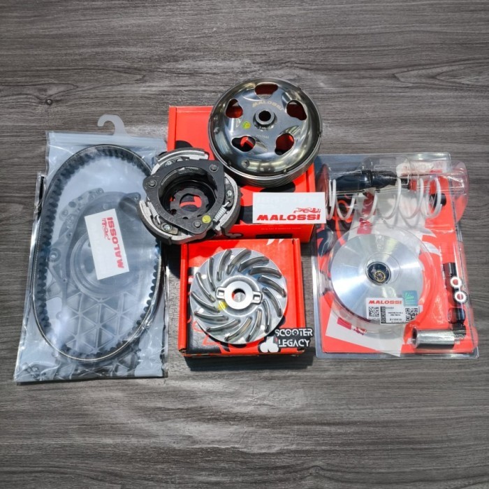 FULL KIT CVT MALOSSI VESPA SPRINT PRIMAVERA S LX LXV GTS-Apocalypse77 Harga 10,099,000 rupiah*Gratis Ongkir