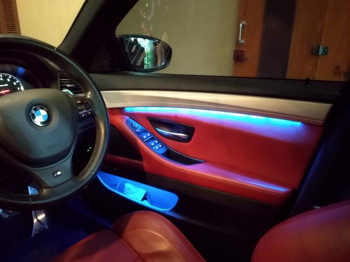 BMW F10 AMBIENT LIGHT 9 COLORS - LIONEL STORE Harga 10,457,000 rupiah*Gratis Ongkir