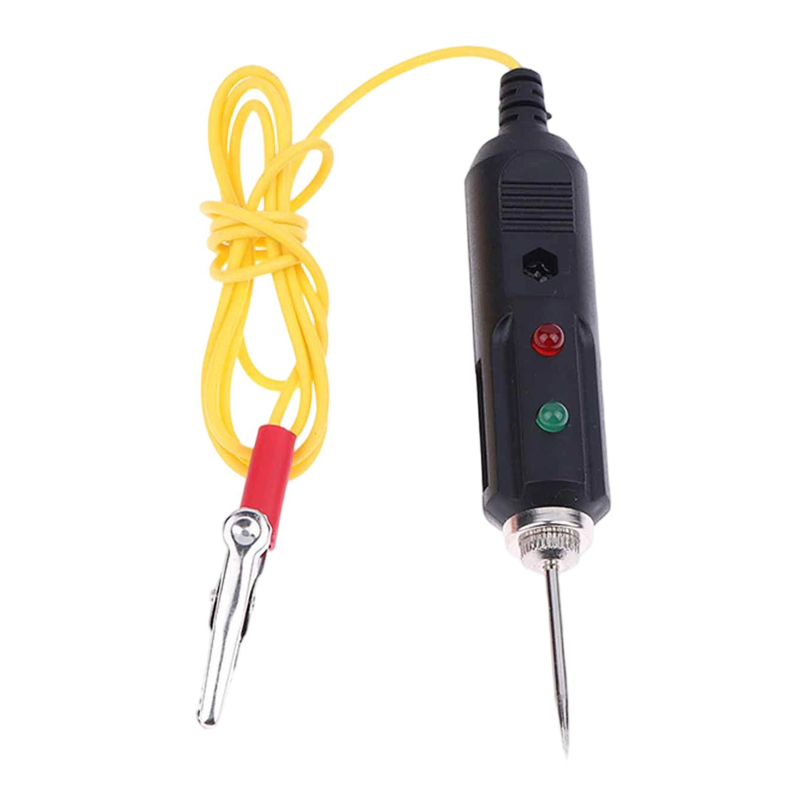 Dovewill ánh sáng dùng để kiểm tra ô tô với đèn báo ô tô Bộ kiểm thử điện 6-24V vôn kế ô tô cho xe máy Sedan
