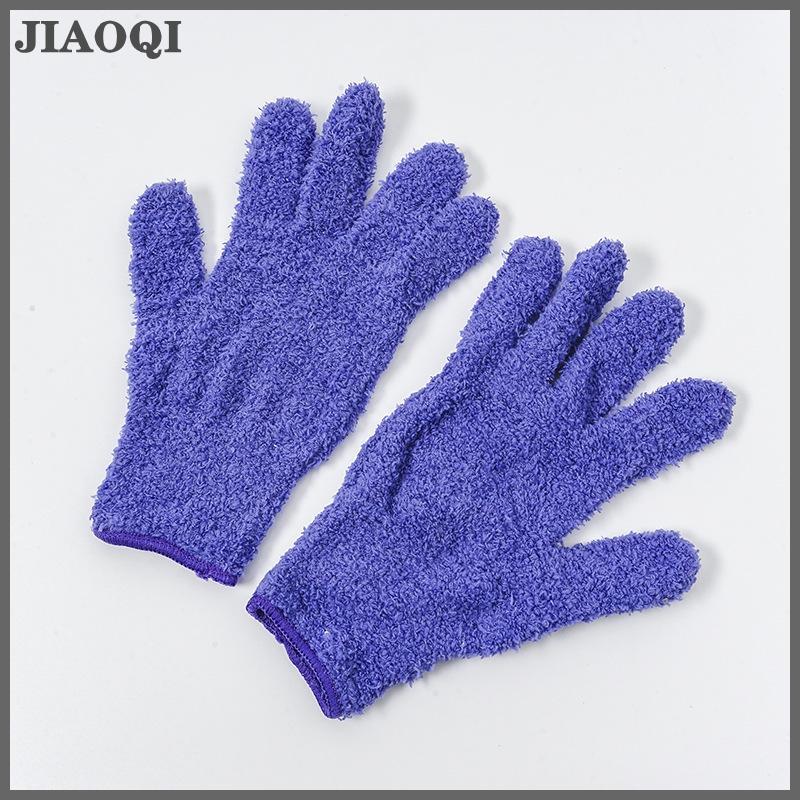 JIAOQI Sợi nhỏ bụi Găng Tay-căng ra & thoáng khí làm sạch găng tay, không thấm nước cho xe ô tô, thuyền, rvs, hồ bơi, nhà, nhà bếp - 6