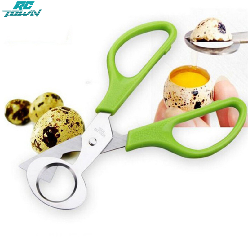 Quail Egg Scissors Stainless Steel Egg Shell Cutter Opener Kitchen Essentials Tools ราคา 34 บาท*ส่งฟรี