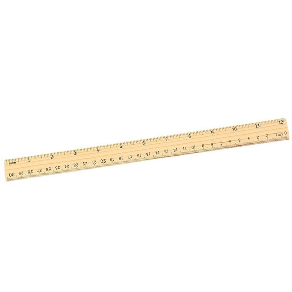 MMLUCK Đồ dùng học tập Văn phòng 15/20/30cm Sinh viên Trẻ em Giáo viên Thước gỗ Thước kẻ vẽ Thước thẳng Thước kẻ