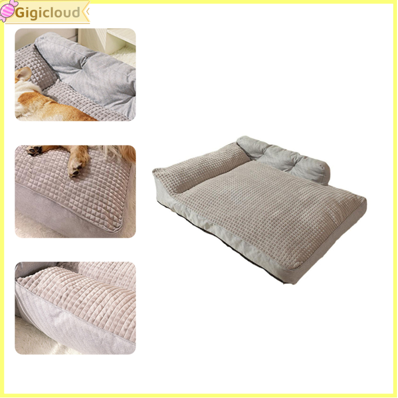 Gigicloud Dog Bed Mat Spine Protection Breathable Cushion Sofa Bed With Removable Washable Cover Anti-Slip Bottom For Large Dog ราคา 628 บาท*ส่งฟรี