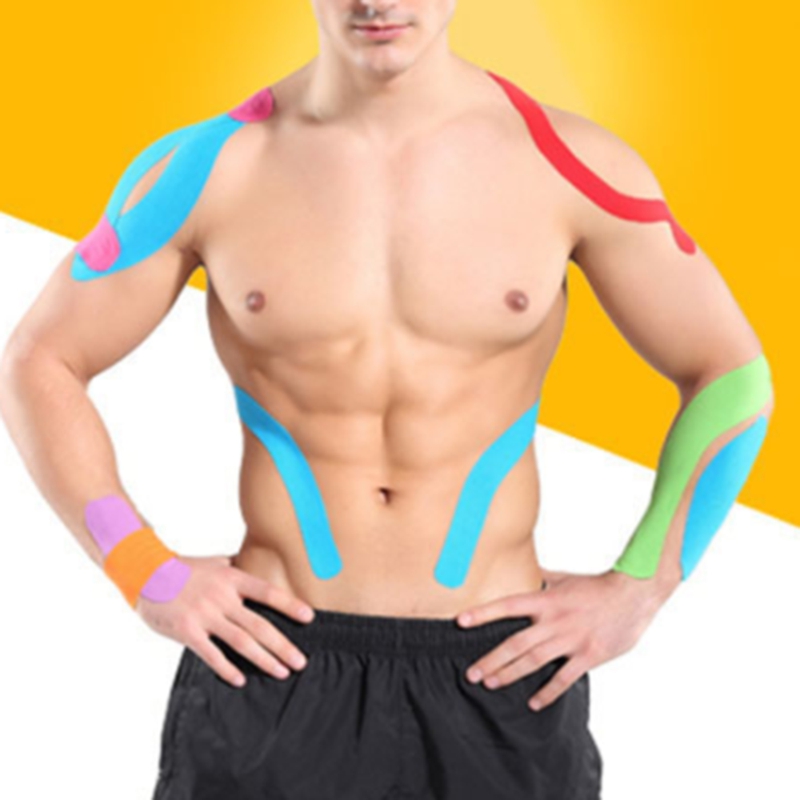 Sport Kinesiology Athletic Tape-Sports Injury Tape for Knee,Joint,Muscle Support-Adhesive Kinetic Tape Tape