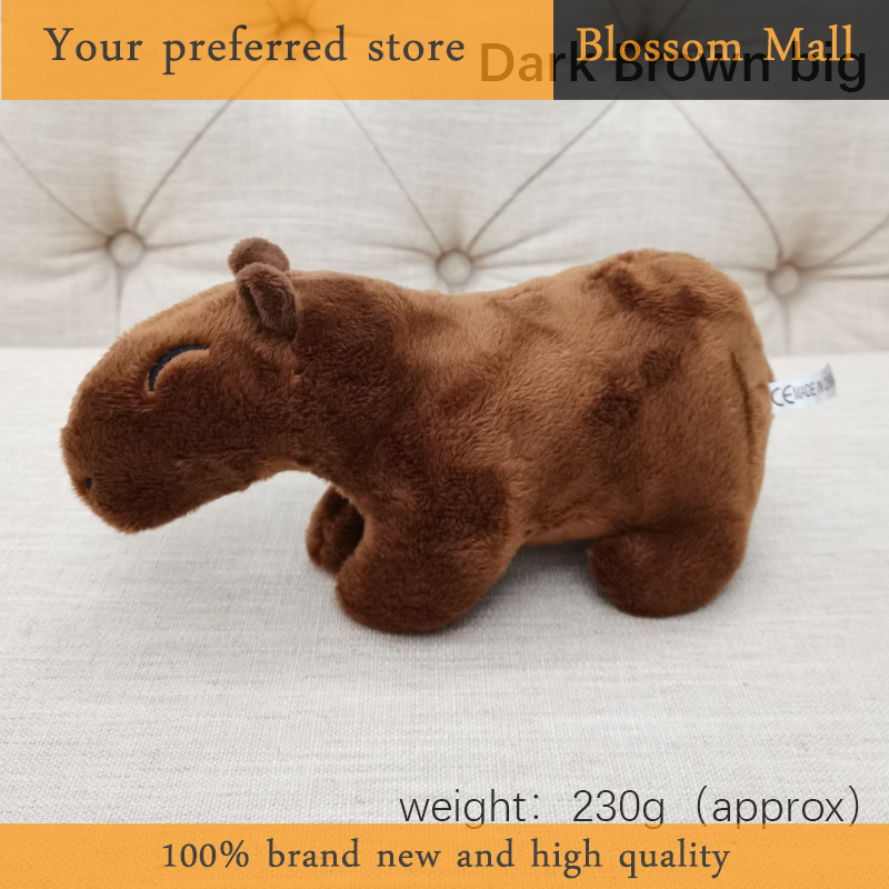 [Hoa] mô phỏng capybara Thú nhồi bông Fluffy capybara Búp bê thú nhồi bông mềm đồ chơi động vật trẻ em món quà sinh nhật Đồ chơi nhà trang trí phòng ở