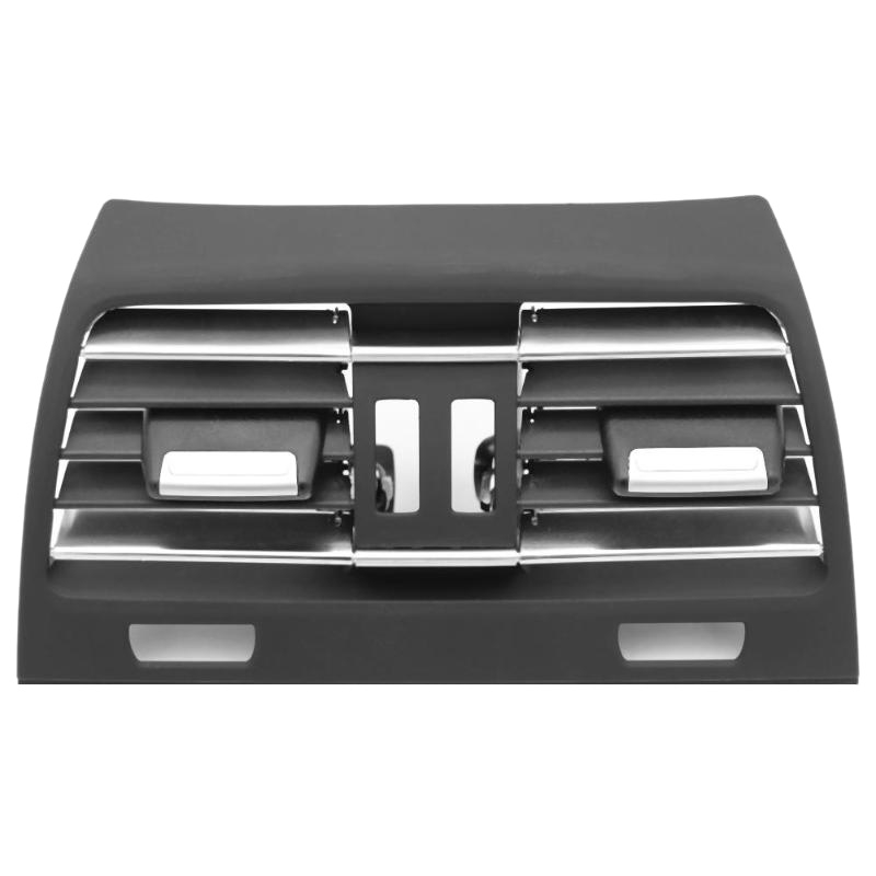 (KRXT) Car Rear Center Console Vent Panel Outlet Grille Cover Fresh AC Air Vent Grille Cover for F01 F02 750I 750Li 2009-2015
