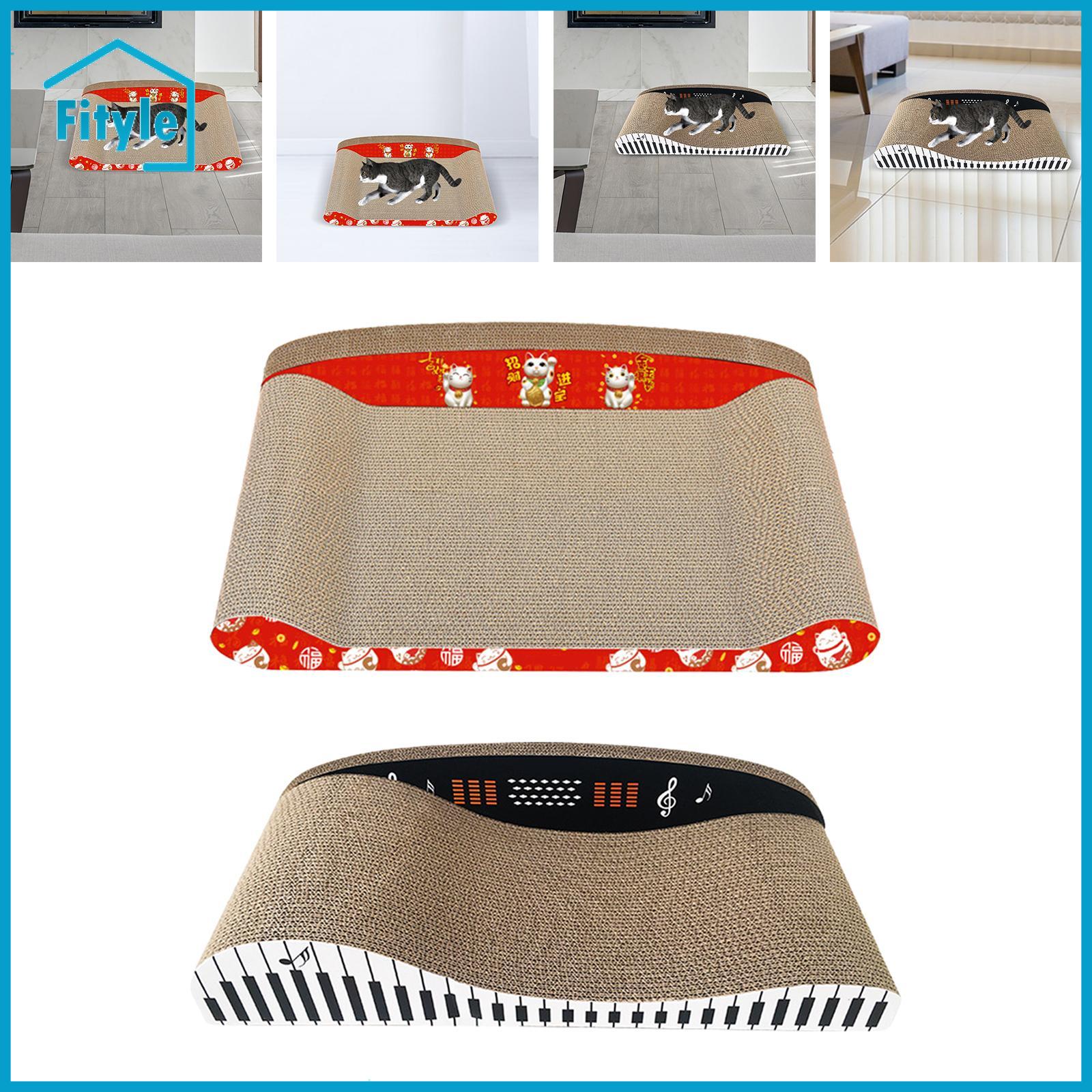 Cat Scratching Board Cat Scratching Lounge Bed Corrugated Cat Scratcher Cat Scratching Couch for Cats Scratching Carpet Rug ราคา 1,619 บาท*ส่งฟรี