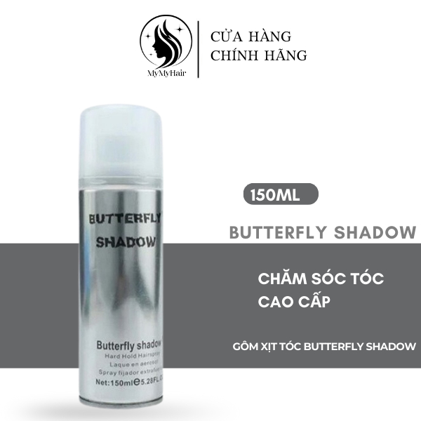 Gôm xịt tóc giữ nếp tạo kiểu nam nữ Apestomen Butterfly Shadow 150ml 320ml 600ml