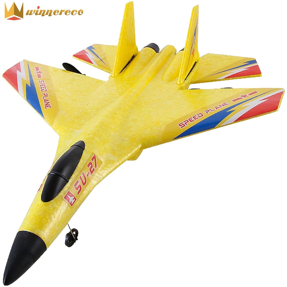 2.4 Ghz RC Airplane Gyro Stabilizer EPP Foam Gravity Glider Jet Fighter Toy Trick 4 Rotor with LED Gift for Kids Boys ราคา 717 บาท*ส่งฟรี