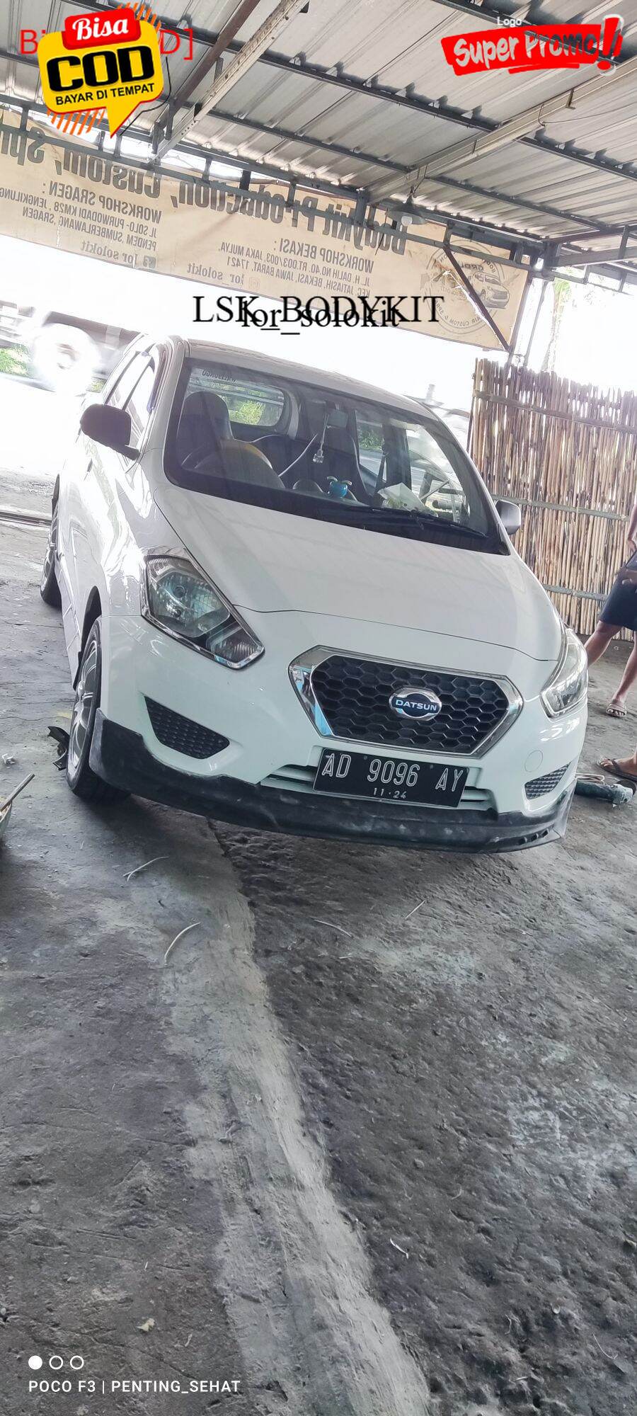 Bodykit Datsun Go Led Body Kit Bodikit Lentur-Tebal-Kuat Harga 1,391,500 rupiah*Gratis Ongkir