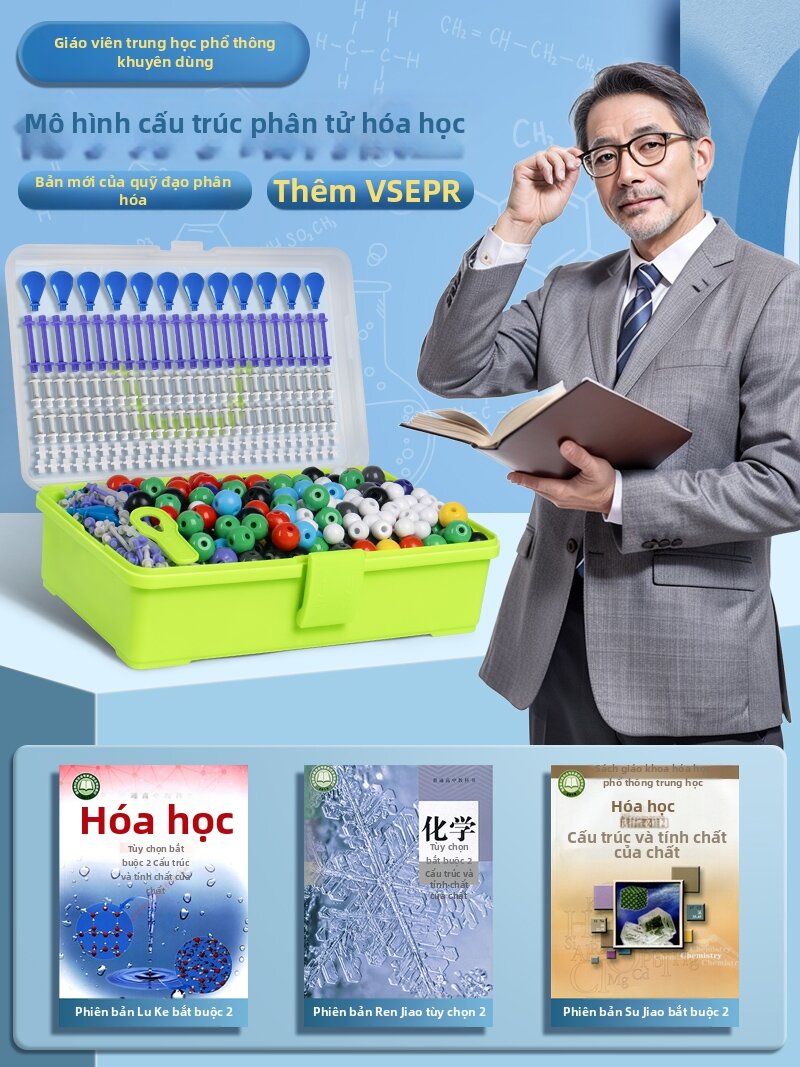 Mô hình cấu trúc hóa học FCTeaching - Công cụ giáo dục hóa học